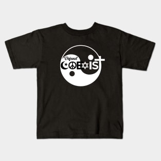 Cool religion coexist design Kids T-Shirt